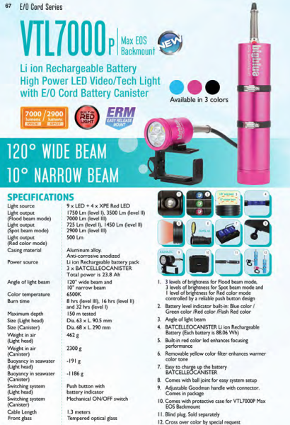 BigBlue VTL7000P MAX EOS Backmount
